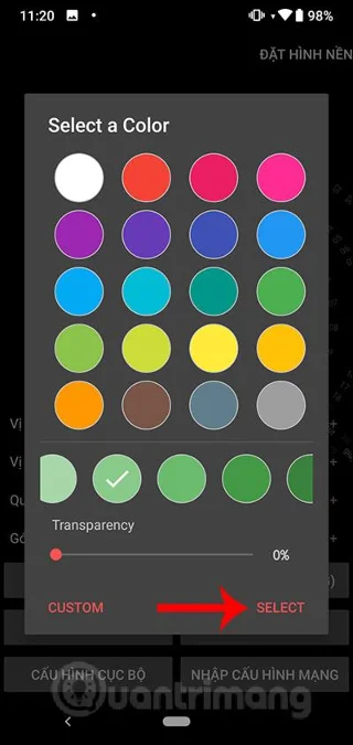 Hur man ställer in dynamisk klocka bakgrundsbild för Android