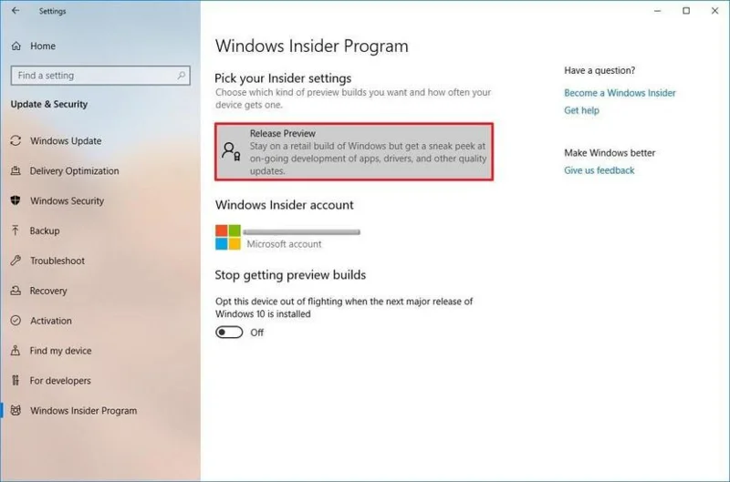 Så här går du med i Windows Insider för att uppleva de senaste versionerna av Windows 10
