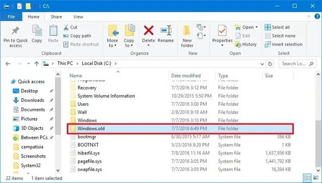 Hur man tar bort Windows 10-uppdateringen för att återgå till den gamla Windows-versionen
