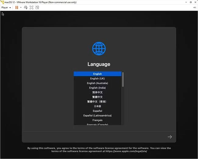 Hur man kör macOS på Windows 10 med VMware Workstation Player
