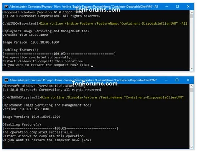 Aktivera Windows Sandbox på Windows 10 för att köra opålitliga .exe-filer