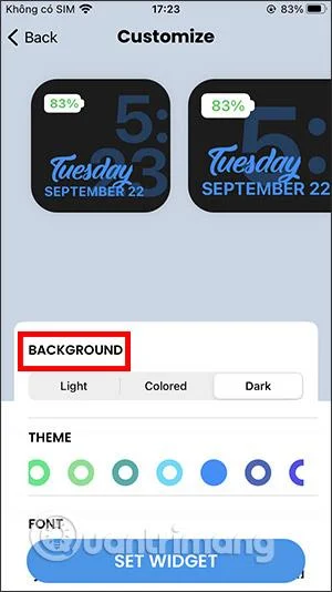 Hur man använder färgwidgetar för att skapa kalender- och batteriwidgetar på iOS