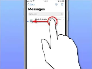 Så här tystar du gruppchattar eller textmeddelanden i appen Meddelanden på iPhone
