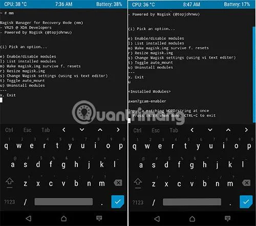 Jak odstranit modul Magisk pomocí TWRP Recovery