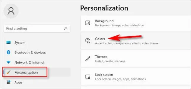 Jak změnit barvu hlavního panelu v systému Windows 11