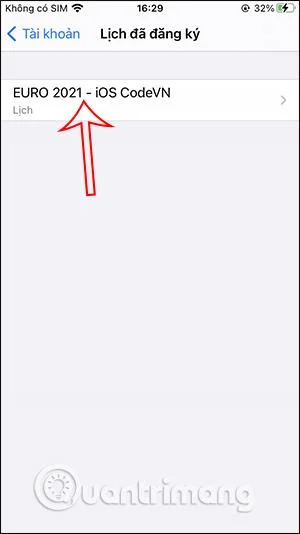 Hur man lägger till matchschema för EURO 2021 på iPhone