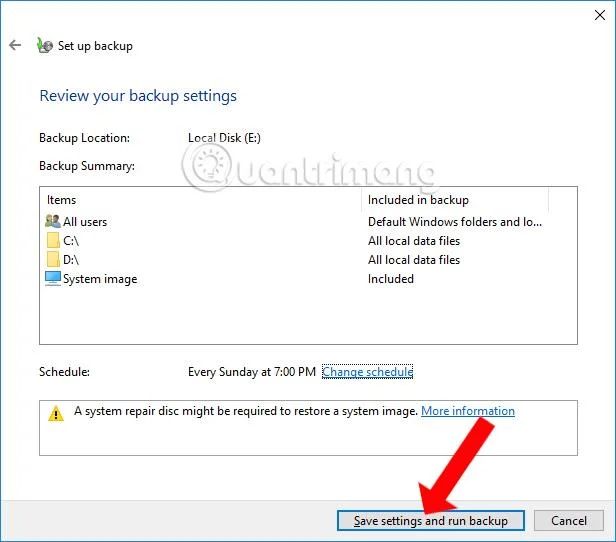 Как да архивирате автоматично в Windows 10