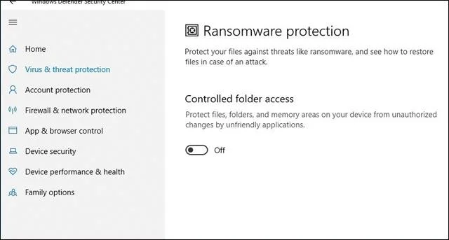 Vad är nytt i Windows Defender i Windows 10 April 2018 Update?