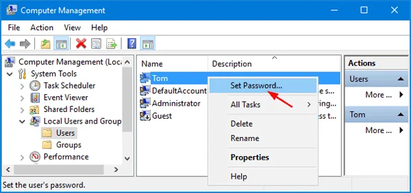 Hur man ställer in ett lösenord för Windows 10-dator, hur man ändrar Windows 10-lösenord