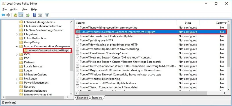 Förhindra Microsoft från att samla in systeminformation på Windows 10