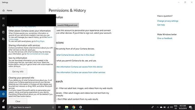 Stäng av Cortana på Windows 10