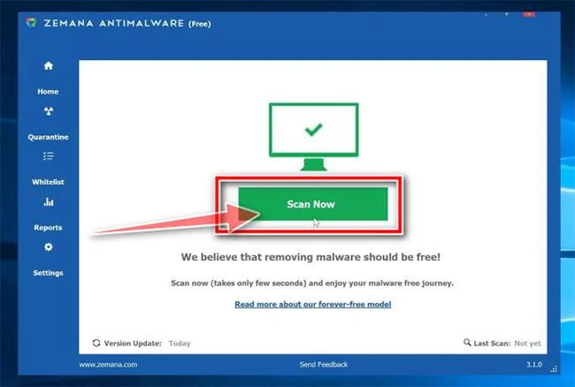 Ta bort skadlig programvara (skadlig programvara) helt på Windows 10-datorer