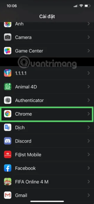 Instruktioner för att installera Google Chrome som standardwebbläsare på iOS 14