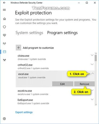 Förbättra Windows 10-säkerheten med exploateringsskydd