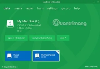 6 metoder för att läsa Mac-enhet i Windows