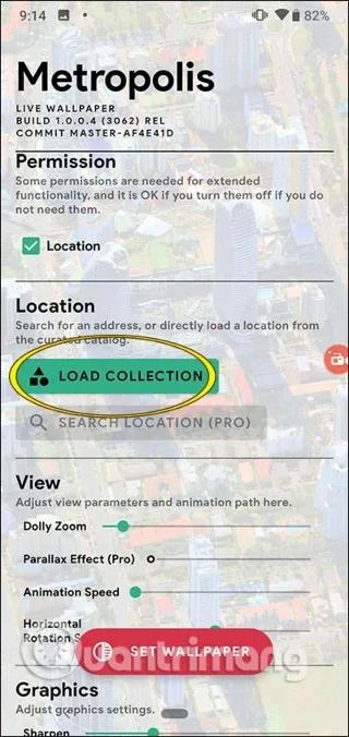 Hur man installerar 3D city wallpaper för Android