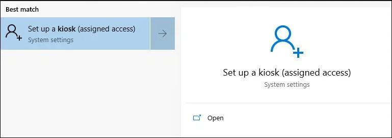 Hur man aktiverar kioskläge i Windows 10