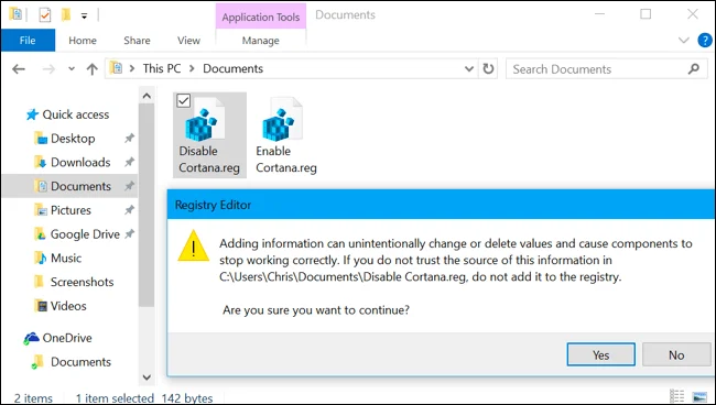 Stäng av Cortana på Windows 10