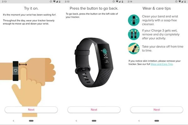 Hur man ställer in Fitbit Charge 3-klocka på Android