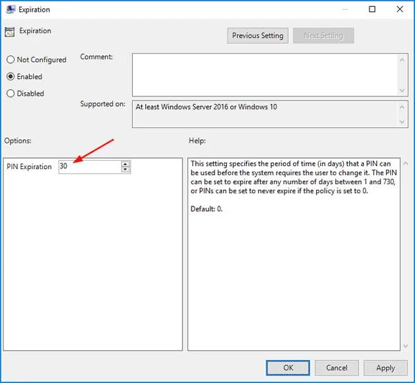 Hur man aktiverar självförstörande PIN-kod på Windows 10