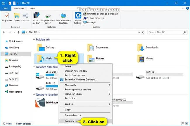 Hur man flyttar musikmappens plats i Windows 10