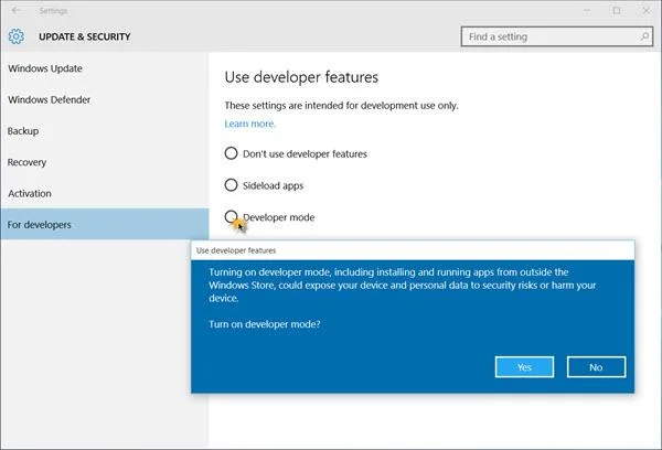Vad är utvecklarläge på Windows 10? Hur aktiverar man detta läge? Vad är utvecklarläge på Windows 10? Hur aktiverar man detta läge?