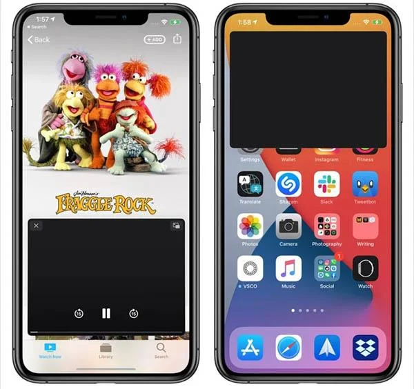 Bild i bild på iPhone: Hur du aktiverar och använder Bild i bild (PIP)