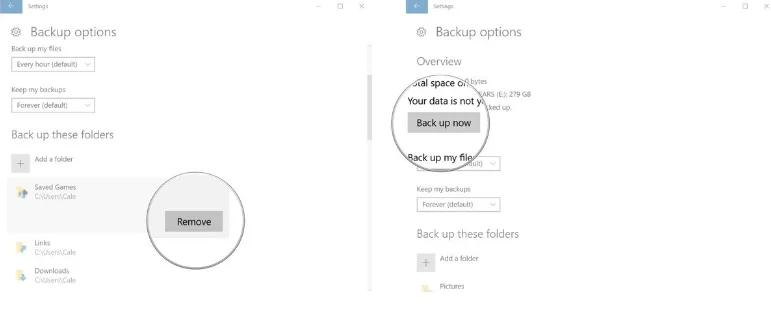 Как да архивирате изображения на компютър с Windows 10?