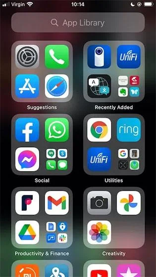 Tips för att organisera appar på iPhone