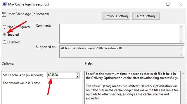 Jak optimalizovat mezipaměť optimalizace doručení ve Windows 10