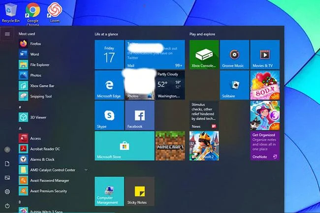 Bra tips som hjälper dig att bemästra Start-menyn i Windows 10