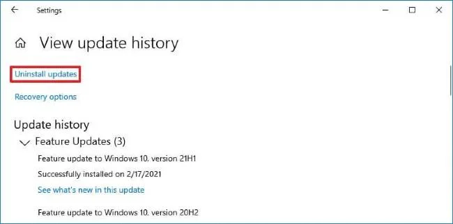 Hur man tar bort Windows 10-uppdateringen för att återgå till den gamla Windows-versionen
