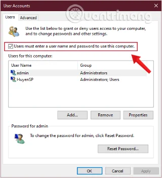 Instruktioner om 5 sätt att ta bort användarkonton på Windows 10