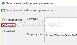 6 sätt att aktivera/inaktivera viloläge i Windows 10 (Viloläge)