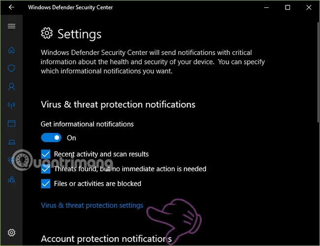 Stäng av Windows Defender (Windows Security) på Windows 10, Windows 11