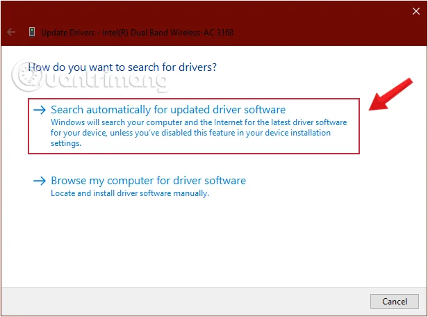 Åtgärda fel från wifi-anslutning på Windows 10, 8, 7 och Vista