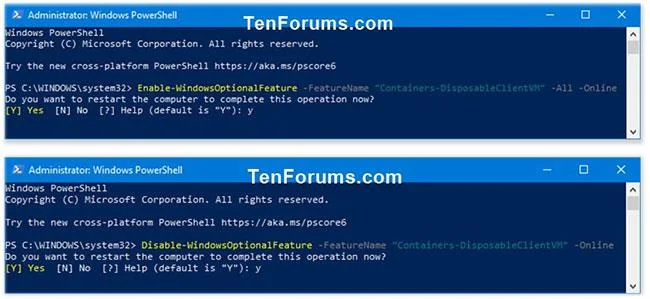 Aktivera Windows Sandbox på Windows 10 för att köra opålitliga .exe-filer