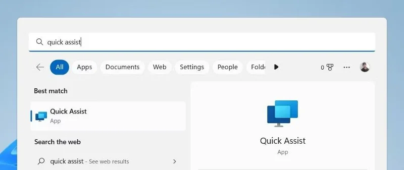 Как да отворите инструмента за бърза помощ в Windows 11 Как да отворите инструмента за бърза помощ в Windows 11