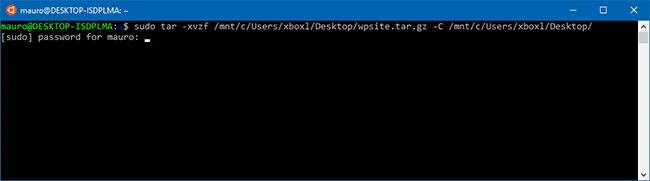 Как бързо да декомпресирате .tar.gz файл в Windows 10