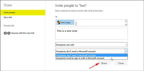 5 sätt att dela filer och mappar från OneDrive i Windows 10