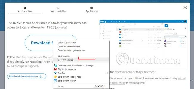 Kako instalirati Nextcloud poslužitelj na Windows 10