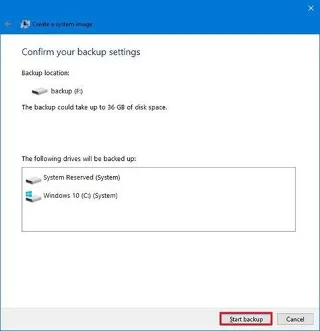 A Windows 10 biztonsági mentése és visszaállítása a rendszerképből