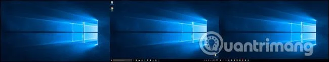 Instruktioner för att installera olika bakgrundsbilder på varje Windows 10-skärm