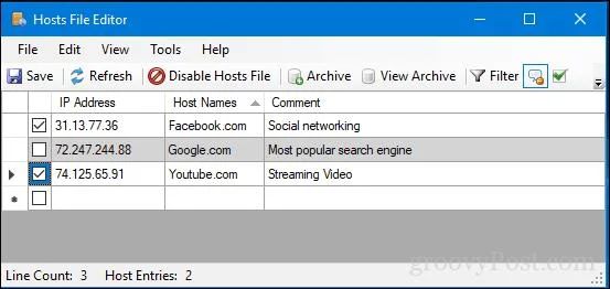 Hur man redigerar hosts-fil på Windows 10