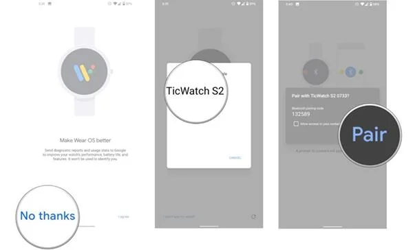 Hur man ansluter Wear OS smartwatch till Android-telefon
