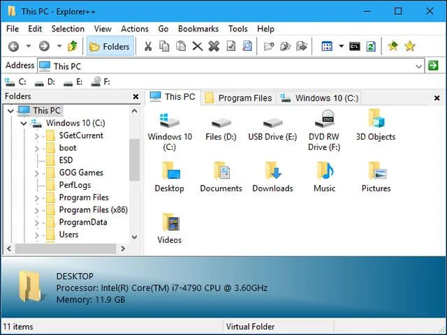 Как да получите раздели на File Explorer в Windows 10