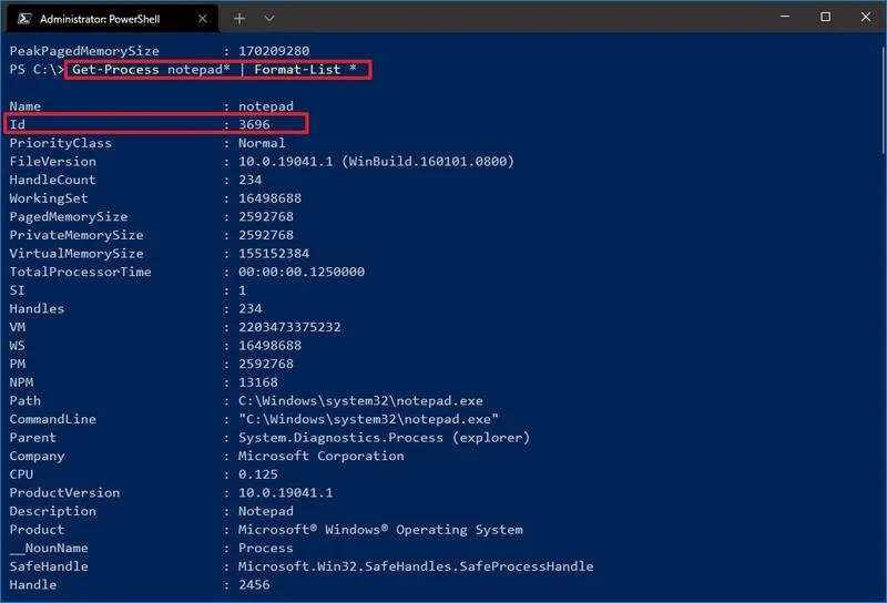 Як знайти ідентифікатор процесу програми в Windows 10