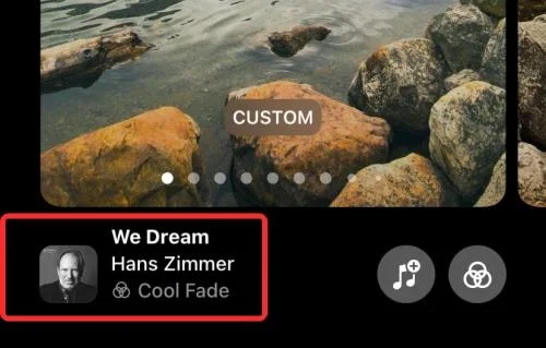 Hur man ändrar bakgrundsmusiken för jubileumsalbumet på iPhone