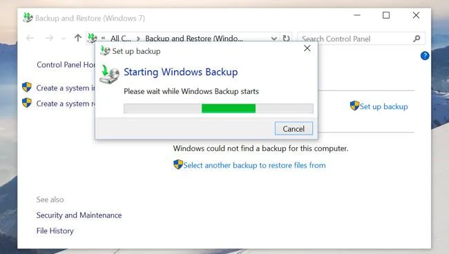 Kompletta instruktioner om hur du använder alla verktyg för säkerhetskopiering och återställning på Windows 10
