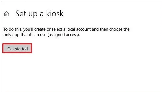 Hur man aktiverar kioskläge i Windows 10
